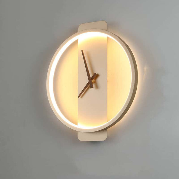 Nordic Timepiece Wall Lamp