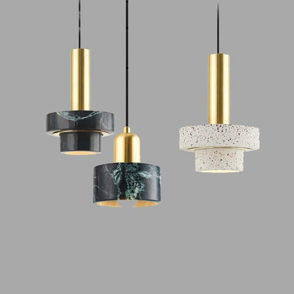 Luxura Marble Bedside Chandelier