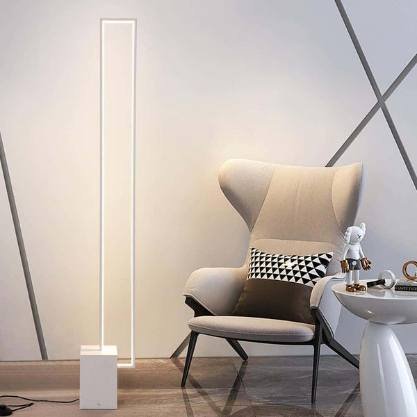 QuadraLuxe Minimalist Floor Lamp