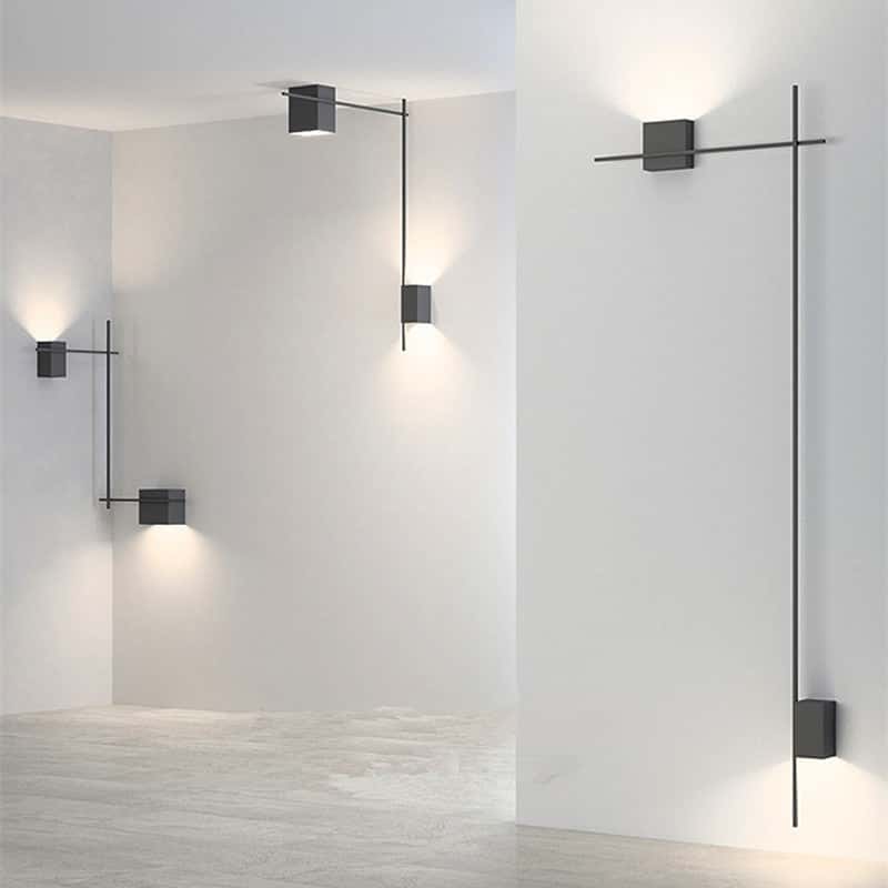 Nordic Slimline Combination Wall Lamp