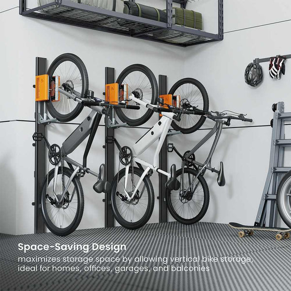 QuickLift E-Bike On-Wall Bike Rack